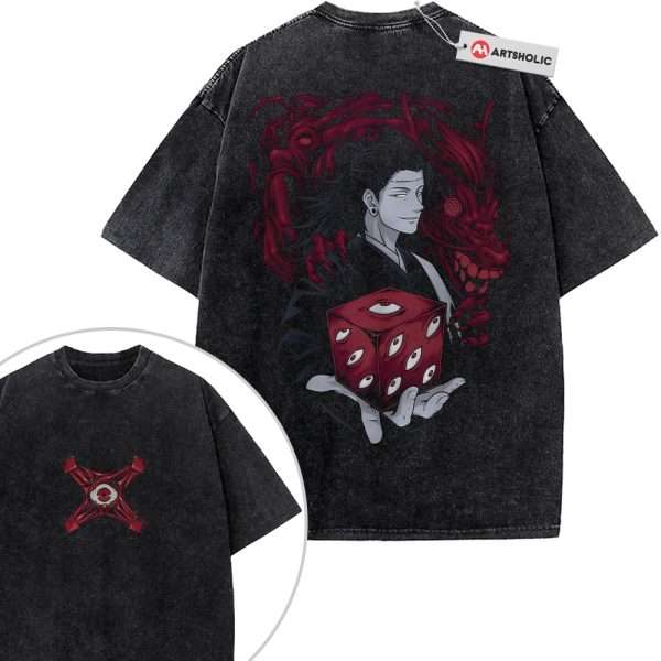 Kenjaku Shirt, Jujutsu Kaisen Shirt, Vintage T-Shirt 2-Sided
