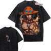 Portgas D Ace Shirt, One Piece Shirt, Anime Shirt, Vintage T-Shirt 2-Sided