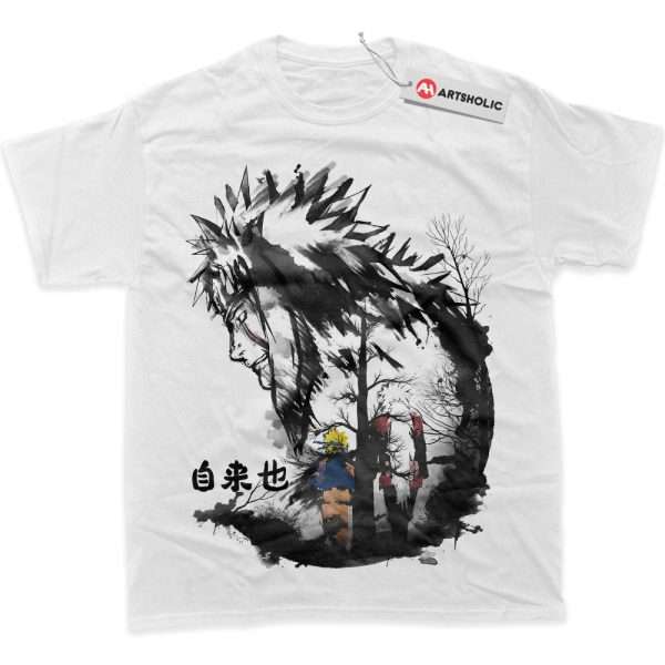 Jiraiya Shirt, Naruto Shirt, Anime Shirt, Graphic T-Shirt