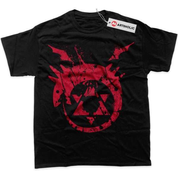 Fullmetal Alchemist Shirt, Anime Shirt, Graphic Tee