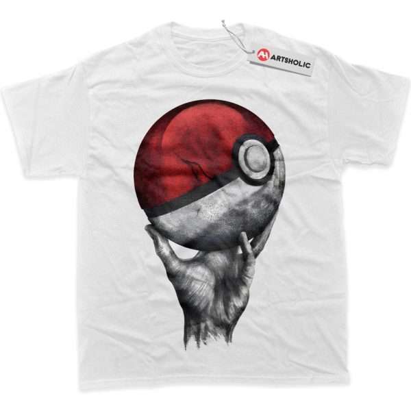 Poke Ball Shirt, Pokemon Shirt, Anime Shirt, graphic T-Shirt
