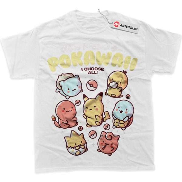 Pokemon Shirt, Anime Shirt, graphic Tee