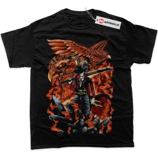 Dracule Mihawk Shirt, One Piece Shirt, Anime Shirt, Graphic T-Shirt