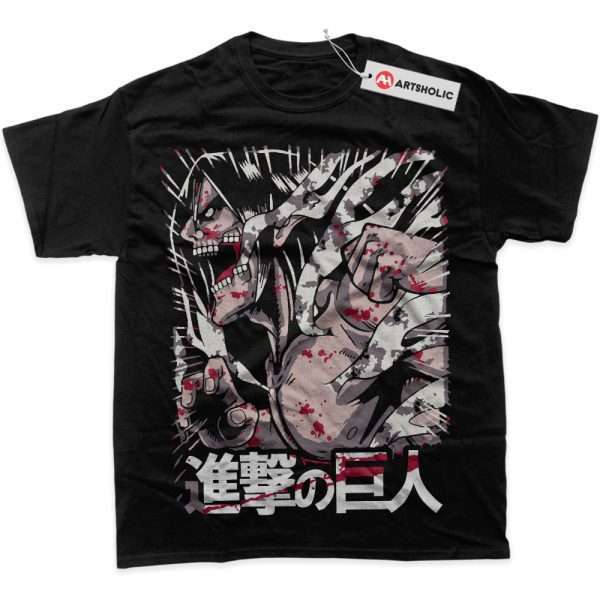 Eren Yeager Shirt, Attack On Titan Shirt, AOT Shirt, Anime Shirt, Graphic T-Shirt
