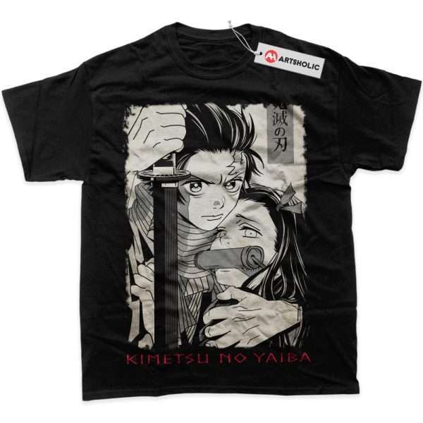 Tanjiro and Nezuko Shirt, Demon Slayer Shirt, Anime Shirt, Graphic Tee