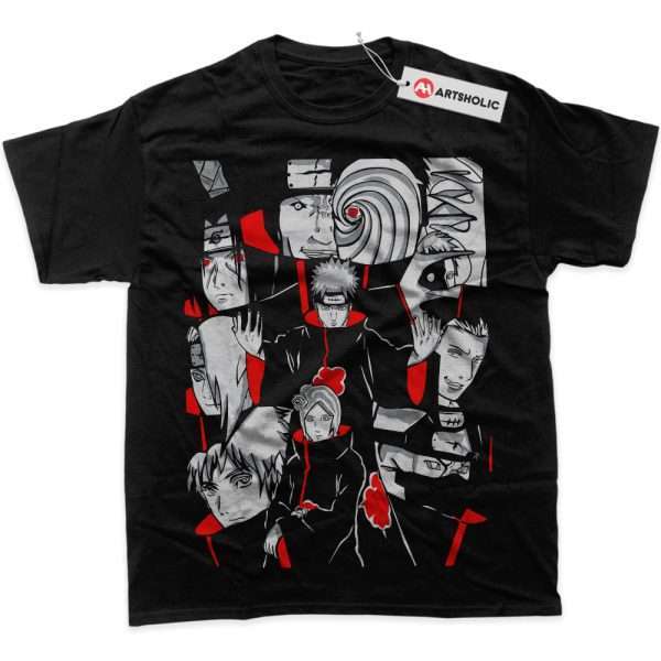 Akatsuki Shirt, Naruto Shirt, Anime Shirt, Graphic Tee