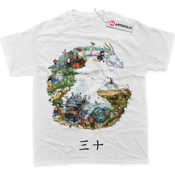 Studio Ghibli Shirt, Anime Shirt, Graphic Tee