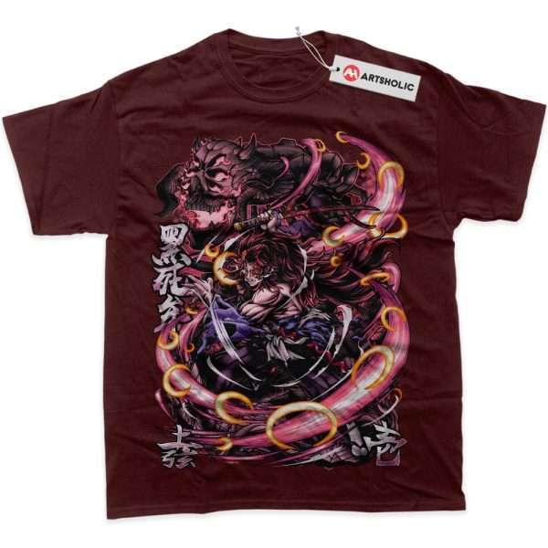 Kokushibo Shirt, Demon Slayer Shirt, Anime Shirt, graphic T-Shirt