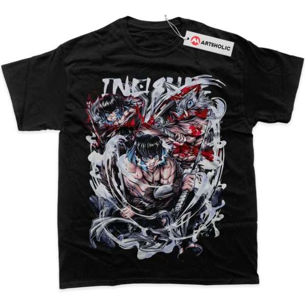 Inosuke Hashibira Shirt, Demon Slayer Shirt, Anime Shirt, Graphic T-Shirt