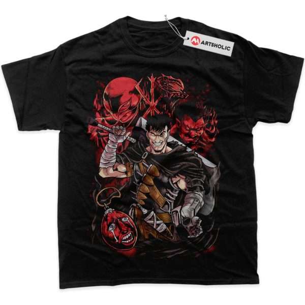 Guts Shirt, Berserk Shirt, Anime Shirt, Graphic Tee