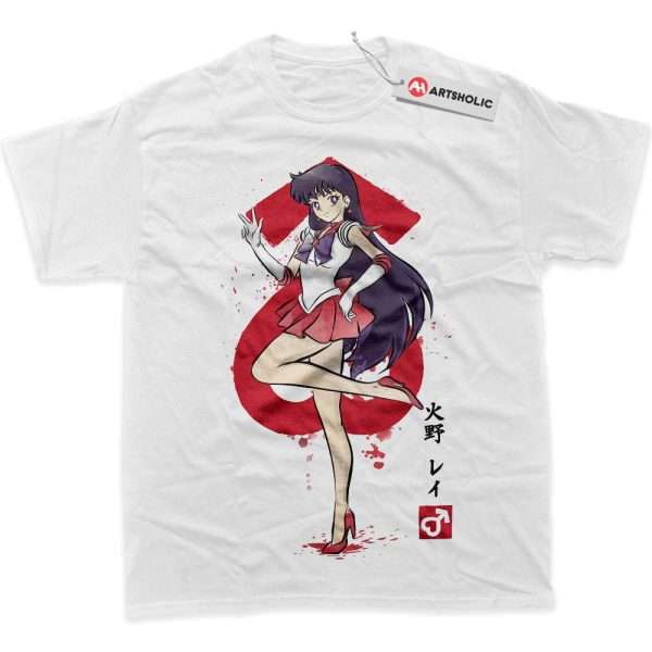Sailor Mars Shirt, Sailor Moon Shirt, Anime Shirt, graphic Tee