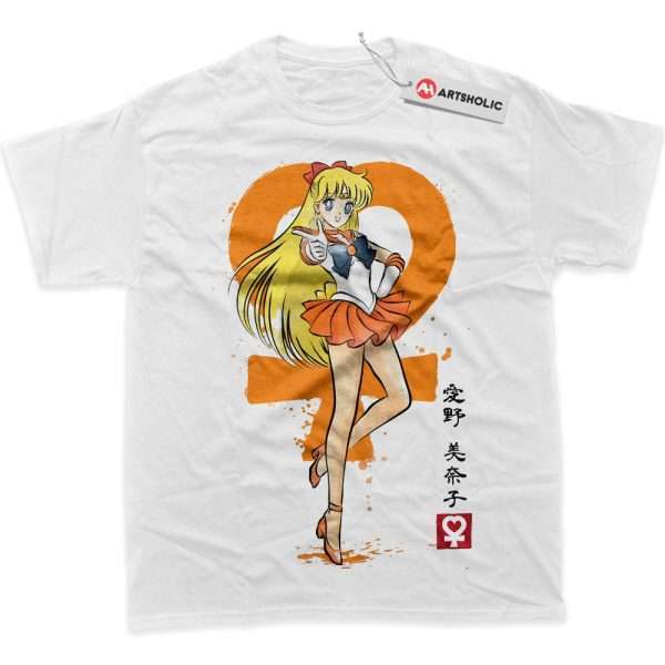 Sailor Venus Shirt, Sailor Moon Shirt, Anime Shirt, graphic Tee