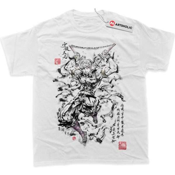 Tengen Uzui Shirt, Demon Slayer Shirt, Anime Shirt, Graphic T-Shirt