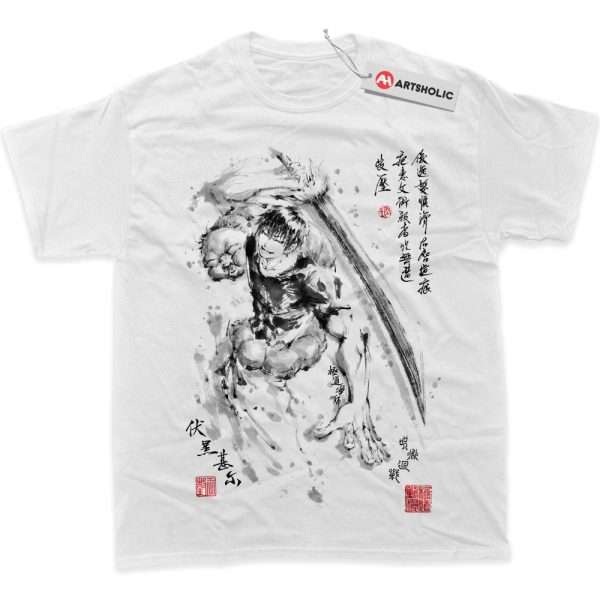 Toji Fushiguro Shirt, Jujutsu Kaisen Shirt, Anime Shirt, Graphic T-Shirt