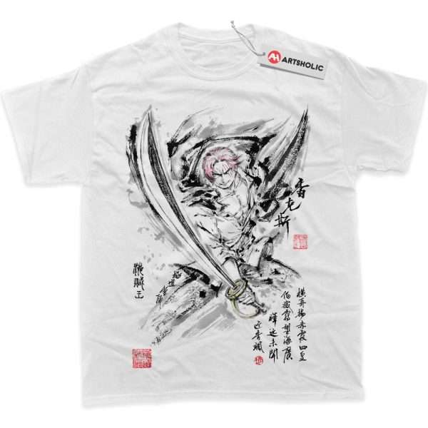 Shanks Shirt, One Piece Shirt, Anime Shirt, Graphic Tee