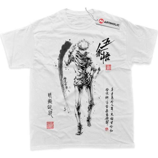 Satoru Gojo Shirt, Jujutsu Kaisen Shirt, Anime Shirt, Graphic Tee