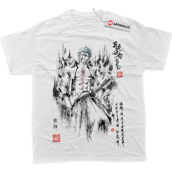 Grimmjow Jaegerjaquez Shirt, Bleach Shirt, Anime Shirt, Graphic Tee