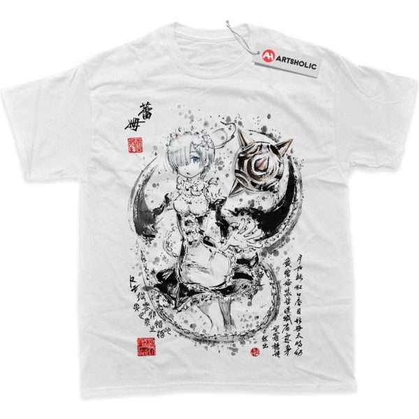 Rem Shirt, Re:Zero Shirt, Anime Shirt, Graphic Tee