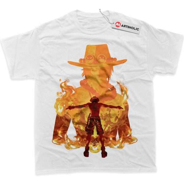 Portgas D Ace Shirt, One Piece Shirt, Anime Shirt, graphic Tee