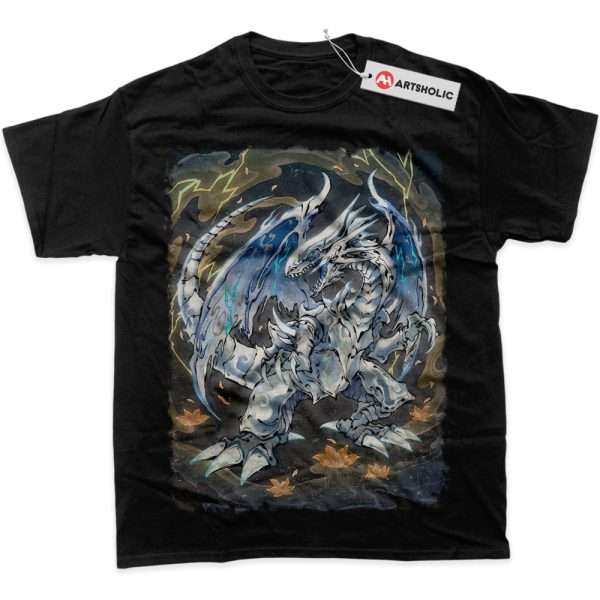 Blue Eyes White Dragon Shirt, Anime Shirt, graphic T-Shirt