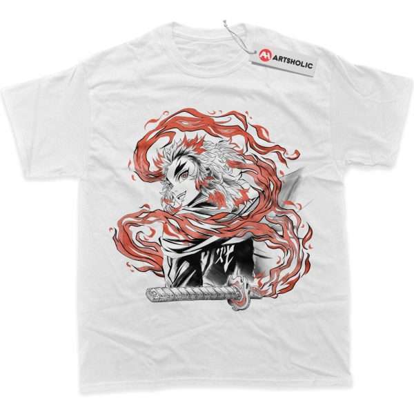 Kyojuro Rengoku Shirt, Demon Slayer Shirt, Anime Shirt, Graphic Tee