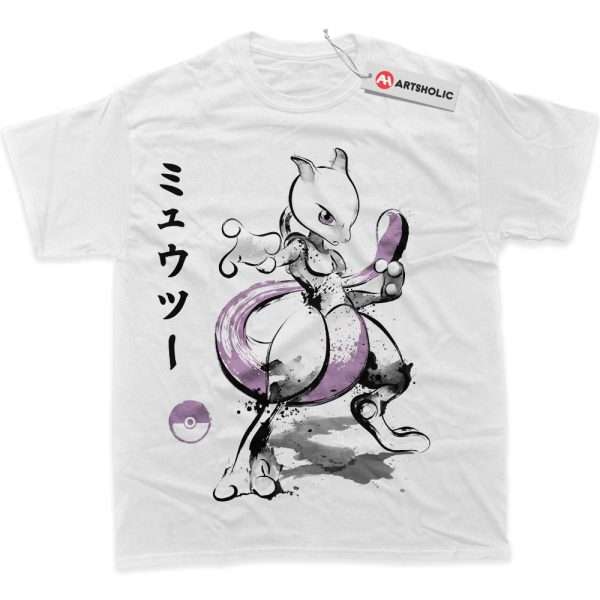 Mewtwo Shirt, Pokemon Shirt, Anime Shirt, Graphic Tee