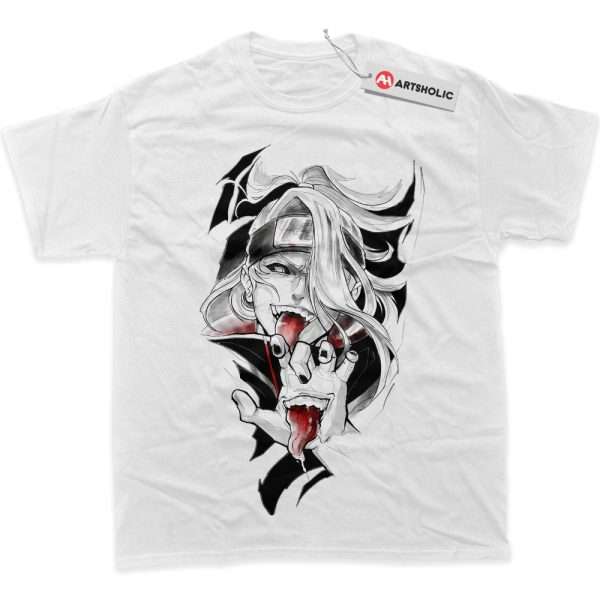 Deidara Shirt, Naruto Shirt, Anime Shirt, Graphic T-Shirt