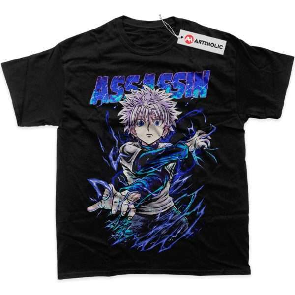 Killua Zoldyck Shirt, Hunter x Hunter Shirt, HxH Shirt, Anime Shirt, Graphic Tee