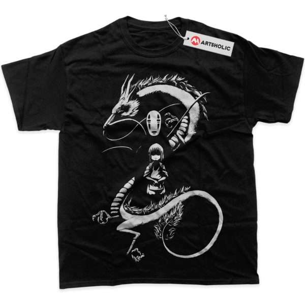 Chihiro and Haku Shirt, Spirited Away Shirt, Studio Ghibli Shirt, Anime Shirt, Graphic Tee