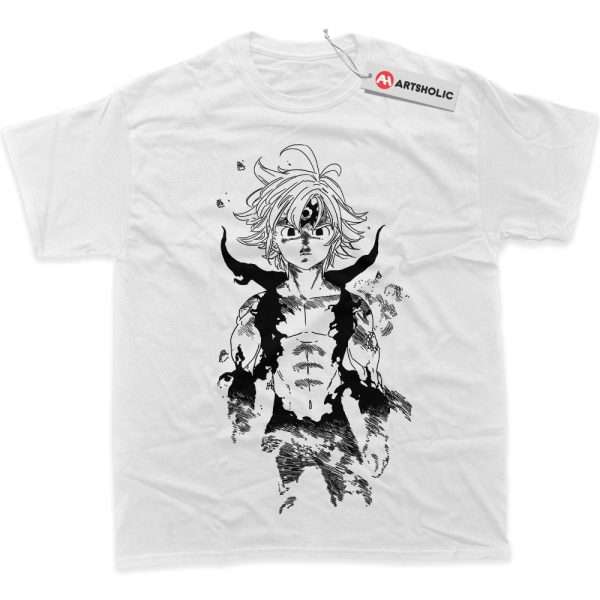 Meliodas Shirt, Seven Deadly Sins Shirt, Anime Shirt, Graphic T-Shirt