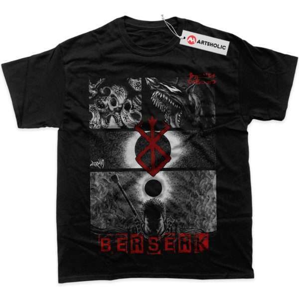 Guts Shirt, Berserk Shirt, Anime Shirt, Graphic Tee
