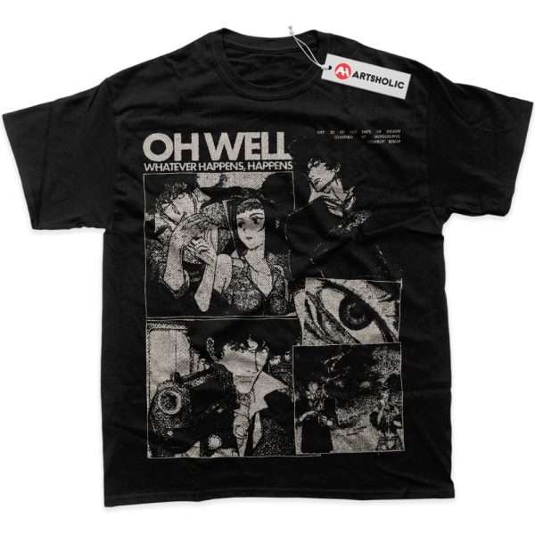 Cowboy Bebop Shirt, Anime Shirt, Graphic Tee