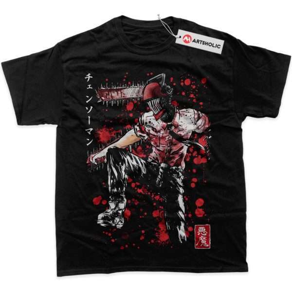 Denji Shirt, Chainsaw Man Shirt, Anime Shirt, Graphic Tee