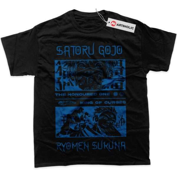 Sukuna Shirt, Satoru Gojo Shirt, Jujutsu Kaisen Shirt, Anime Shirt, Graphic Tee
