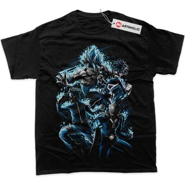 Son Goku Shirt, Deku Shirt, Saitama Shirt, Naruto Shirt, Anime Shirt, Graphic T-Shirt