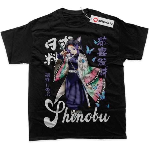 Kocho Shinobu Shirt, Demon Slayer Shirt, Anime Shirt, graphic Tee