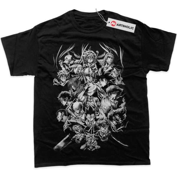 Luffy Shirt, Son Goku Shirt, Naruto Shirt, Saitama Shirt, Natsu Shirt, Ichigo Shirt, Anime Shirt, Graphic T-Shirt