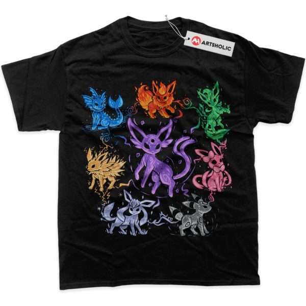 Eevee Evolution Shirt, Pokemon Shirt, Anime Shirt, Graphic Tee