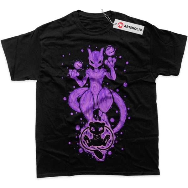 Mewtwo Shirt, Mew Shirt, Pokemon Shirt, Anime Shirt, Graphic Tee