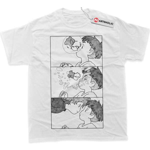 Ponyo Shirt, Studio Ghibli Shirt, Anime Shirt, Graphic T-Shirt