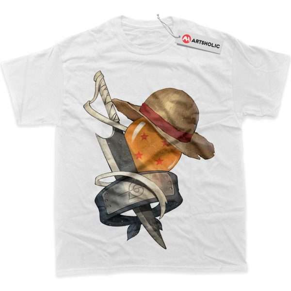 One Piece Shirt, Naruto Shirt, Dragon Ball Z Shirt, Bleach Shirt, Anime Shirt, graphic T-Shirt