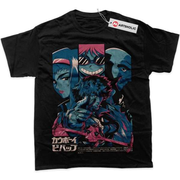 Cowboy Bebop Shirt, Anime Shirt, graphic T-Shirt