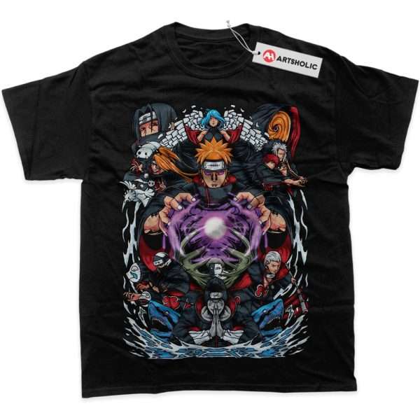 Akatsuki Shirt, Naruto Shirt, Anime Shirt, Graphic Tee