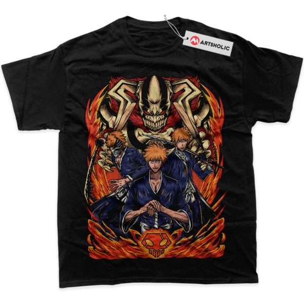 Ichigo Kurosaki Shirt, Bleach Shirt, Anime Shirt, graphic T-Shirt