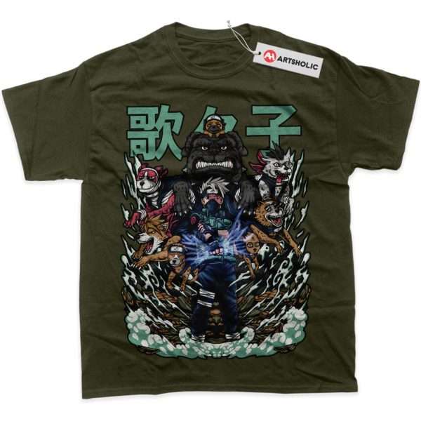 Kakashi Hatake Shirt, Naruto Shirt, Anime Shirt, graphic Tee