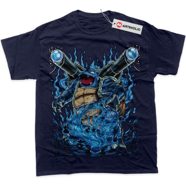 Blastoise Shirt, Pokemon Shirt, Anime Shirt, graphic T-Shirt