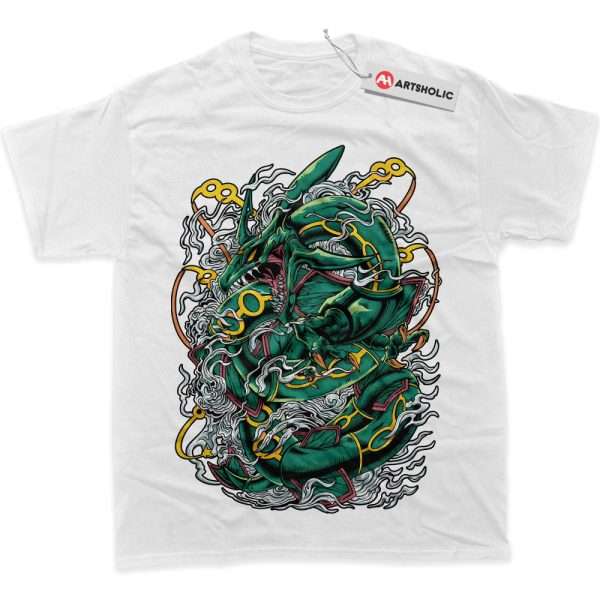Rayquaza Shirt, Pokemon Shirt, Anime Shirt, graphic T-Shirt