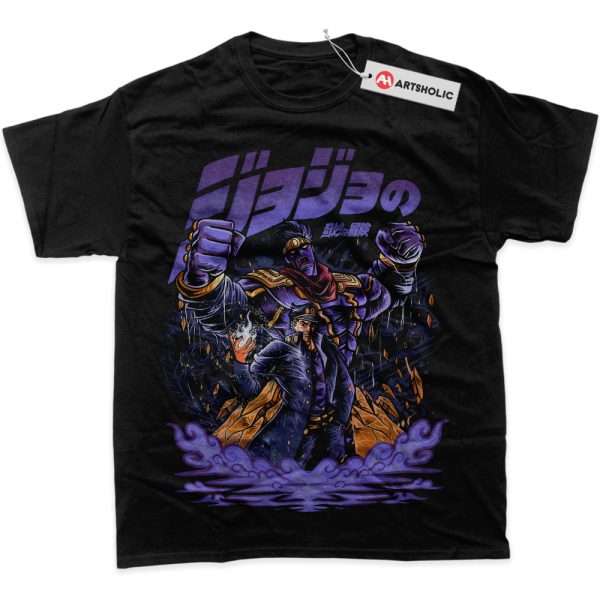 Jotaro Kujo Shirt, JoJo's Bizarre Adventure Shirt, Anime Shirt, graphic T-Shirt