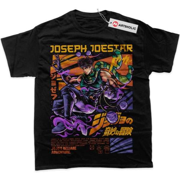 Joseph Joestar Shirt, JoJo's Bizarre Adventure Shirt, Anime Shirt, graphic Tee