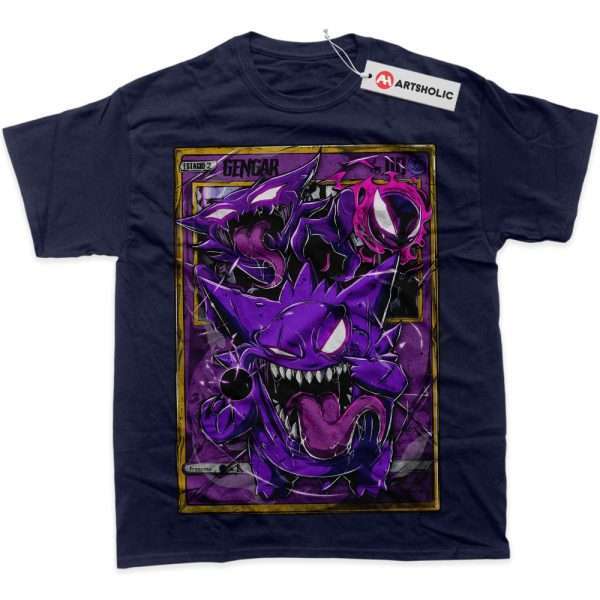 Gengar Shirt, Pokemon Shirt, Anime Shirt, graphic Tee